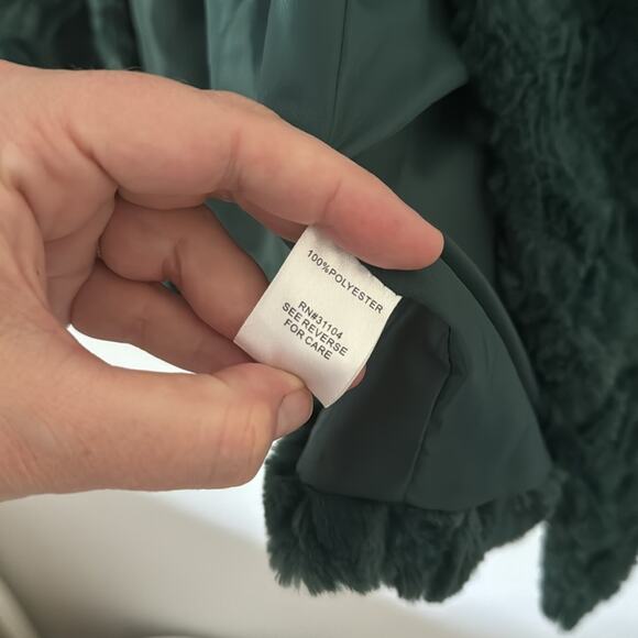 New Directions Women’s‎ Green Open Vest Large - Picture 3 of 5